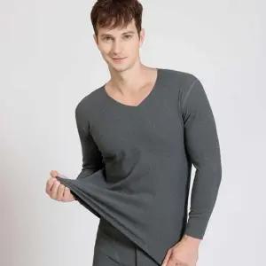 겨울 남자 브이넥 베이직 상하긴팔 이너웨어 내복세트 (KYR-WD2FB7A)