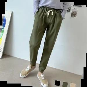 여자 도너번 남자 조거팬츠 슬랙스 면 밴딩 면바 SD220845