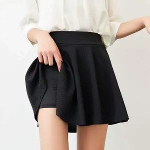 여성 XY32ED86 데일리 1컬러 치마바지 A라인 숏 플레어스커트