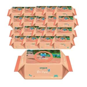 페넬로페 프리미엄 물티슈 메종 캡형 70매 20팩