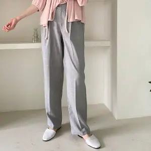 여자 OF04XN13 뒷밴딩 여름 슬랙스 스판팬츠 정장바지 배기팬츠