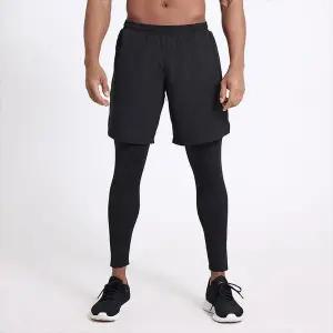 [셀러허브]러닝 트레이닝 9부 일체형 반바지 레깅스 LM-0732 (S41562173)