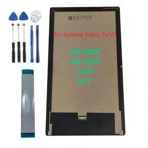 삼성 호환 갤럭시 호환 탭 A8  SM-X200 X200 LCD 디스플레이 터치 스크린 디지타이저 유리 어셈블리 수리