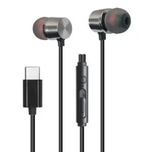 스마텍 C타입이어폰 STE-C100 볼륨조절 통화 음악C형 C이어폰 감상 C용 일반 유선 학생