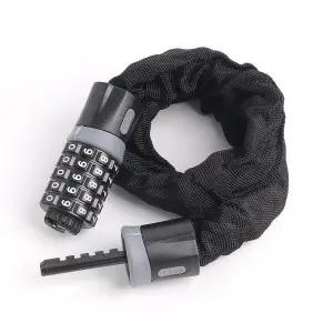 번호키 체인 자전거자물쇠 60cm 비밀번호 사슬자물쇠 자전거열쇠