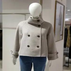 [에꼴드파리] (미센스)하이넥 더블 핸드메이드 재킷 104MB5YHMM104Z