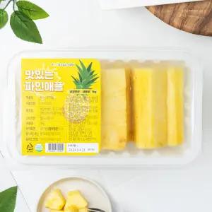 푸드팩토리 맛있는 파인애플 스틱형 1kg