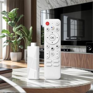 H96MAX RK3518 미니 소형 호환 TV 스틱 쿼드 코어 안드로이드 14 스마트 호환 박스 Wifi6 BT5.4 홈 플레이