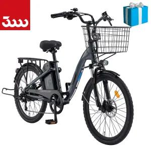 삼천리 2026 24 팬텀 시티 스로틀 시티형 바구지 전기자전거