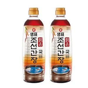 샘표 맑은조선간장 930ml 2개