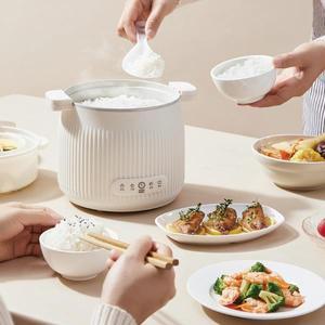다기능 전기 밥솥 티타늄 세라믹 라인 가정용 이유식 냄비 국수 포함 1.6L 핫팟