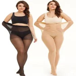 77 88 99 플러스 사이즈 빅사이즈 대형 스타킹 살색 레깅스 프리사이즈