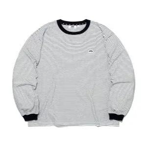 스트라이프 긴팔 티셔츠 아이보리 LE2601LT06 IV