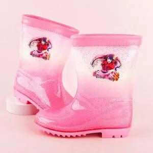 최애의아이 아이돌 여아 아동 레인부츠 키즈 캐릭터 장화 B1
