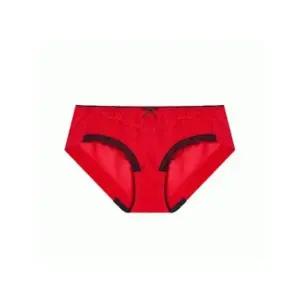 [하프클럽/에블린]에블린 블랙루즈_햄팬티 RED EBWQG1C60M