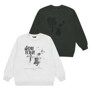 소이 HC33 빈티지 그레픽 합포 맨투맨티 소이티셔츠,남여공용,간절기,기본핏,빈티지,