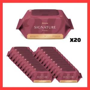 베베숲 아기물티슈 시그니처 위드레드 70매 캡 20팩