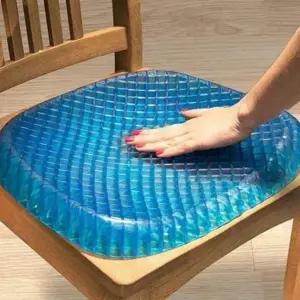 욕창방지방석 바른자세 쿨 젤 방석/실리콘 벌집 기능성 마법 차량용