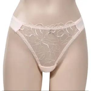 관능적인 LN868537 플라워 시스루 망사 여성 티팬티 깔끔한속옷