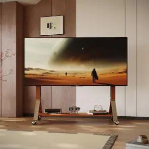 tv 거치대 스탠드형 홑겹의 받침대 사무실 탁상형 행거