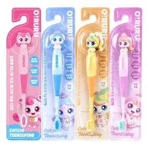 오루루 티니핑 키즈 피규어칫솔 4종세트 (하츄핑, 사뿐핑, 뽀니핑, 아름핑)