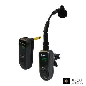 [DENICS] DY-S1 색소폰 핀마이크 세트 / 무선 충전식 휴대용 악기용  에코기능 /대영음향 DYS1