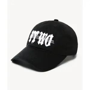 브이투 아플리케 트윌 볼캡 (BLACK) 2003319