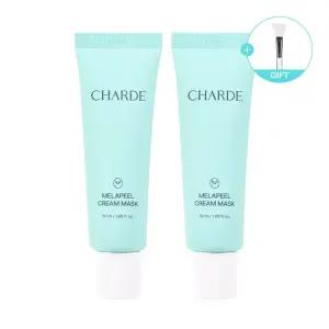 [Gift_실리콘 브러쉬 1개]샤르드 멜라필 크림 마스크 x 2개