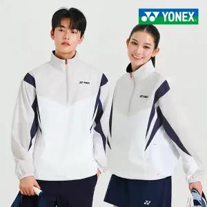 요넥스 261JJ004U 남성 여성 바람막이 티셔츠 긴팔