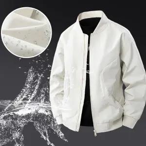 가을 점퍼 경량 데일리 간절기 남성 항공 점퍼 아우터 봄가을 자켓 바람막이 베이직 오버핏 라이트 블루종