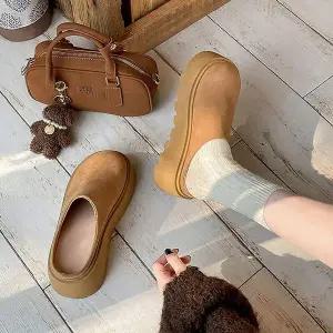 여성 HL919816 통굽 블로퍼 청키굽 키높이 캐주얼 플랫폼화