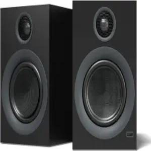 핫메이 블루투스 책장 스피커 75W 전원 액티브 4인치 우퍼 가정용 스튜디오 게임용 앱X USB 포함 하이파이