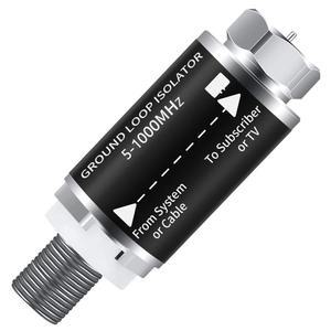 접지 루프 솔레이터 - 케이블 TV 오디오 솔레이션 변압기, 험 버즈 / 노이즈 제거기