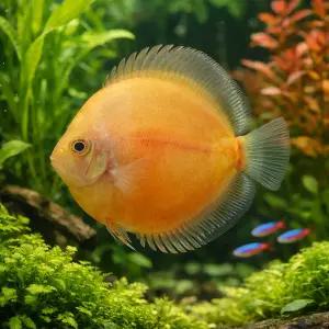 오렌지 디스커스 1마리