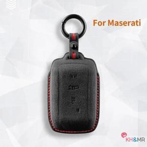 KMKM 자동차 키 케이스 커버 4버튼 쉘 포브 마세라티 2023 그레칼레 레반테 GT 액세서리