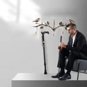 보행보조기 초경량 카본 지팡이 노인 어르신 휴대용 선물