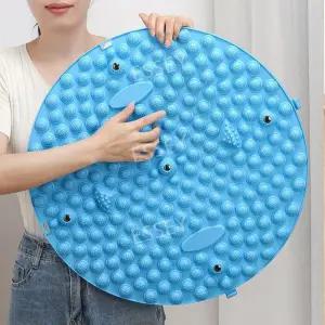 트위스트 회전 발 지압판 홈트레이닝 매트 발판 전신 보드 지압 운동