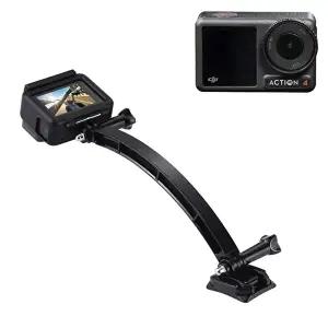 DJI 오즈모 액션 4 호환 액션캠 헬멧 접착 롱 거치대 마운트 (KYR-WD32F3D)