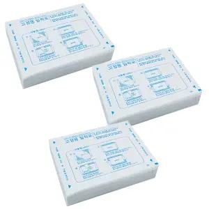 한방파스 부직포 밀착포 100매입 X 3개 고정용 가정용 한의원 습포제 밀착형