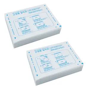 한방파스 부직포 밀착포 100매입 X 2개 고정용 가정용 한의원 습포제 밀착형