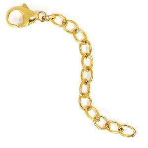 여성 베니크 목걸이 팔찌 연장기 - 14K 골드 충전 또는 솔리드 925 스털링 실버 익스텐션 중형 주얼리 체인 내구성 강한 탈착식 2인치 6인치 미국산 (단품)