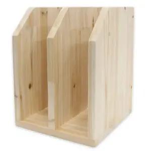 우드밀리 삼나무 원목 2단 책꽂이 원목책꽂이 나무책꽂이 우드책꽂이 사무용책꽂이