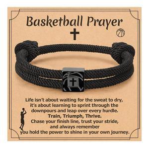 ESPVO 야구 / 농구 축구 하키 브레이슬릿 청소년 남자 크로스 플레이어 팀 러버를 위한 선물 손자 형제 조카 친구 발렌타인데이 부활절 스터퍼