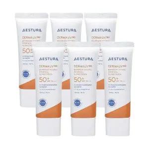 [셀러허브]에스트라 더마 유브이365 장벽수분 무기자차 선크림 40ml(SPF50+) 6개 Ss (S46117231)