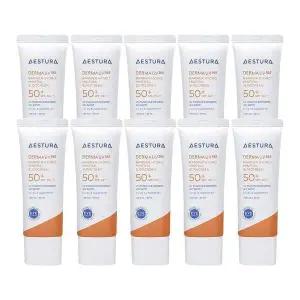 [셀러허브]에스트라 더마 유브이365 장벽수분 무기자차 선크림 40ml(SPF50+) 10개 Ss (S46117265)