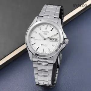 세이코5 SNKK87K1 오토매틱 데이데이트 아날로그 클래식 남자 메탈 시계 d
