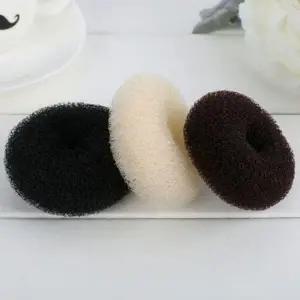 볼륨 똥머리 올림 머리끈 도넛 밴드 당고 헤어 링 고정 밴드