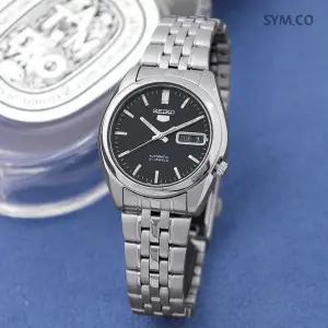 [세이코]5 SNK361K1 오토매틱 데이데이트 아날로그 클래식 남자 메탈 시계 d