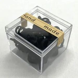 [골드스마일]블랙 미니 헤어집게핀 올림머리 반묶음