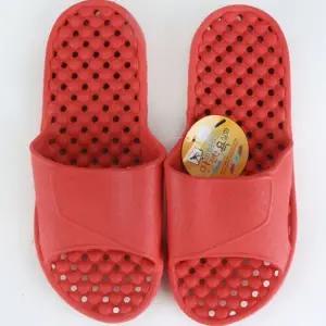 [NS홈쇼핑]미끄럼방지 안전 도트 레드 실내화 욕실화 실용적인 가성비 좋은 데일리 필수템..